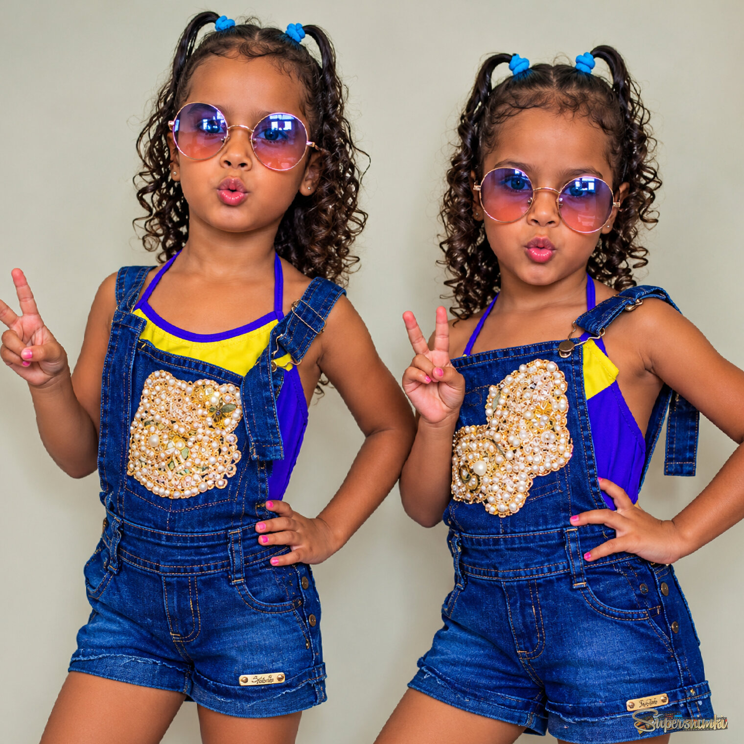 Alanna e Agatha as Gêmeas