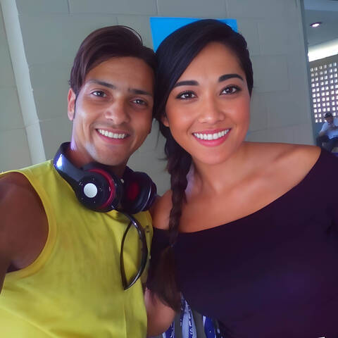 Romero Silva e Jacqueline Sato na Globo