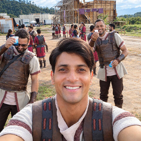 Romero Silva na Globo novela Reis