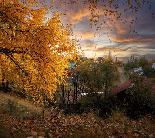 Осенний закат