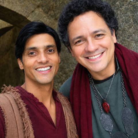 Romero Silva e Danton Mello na Globo