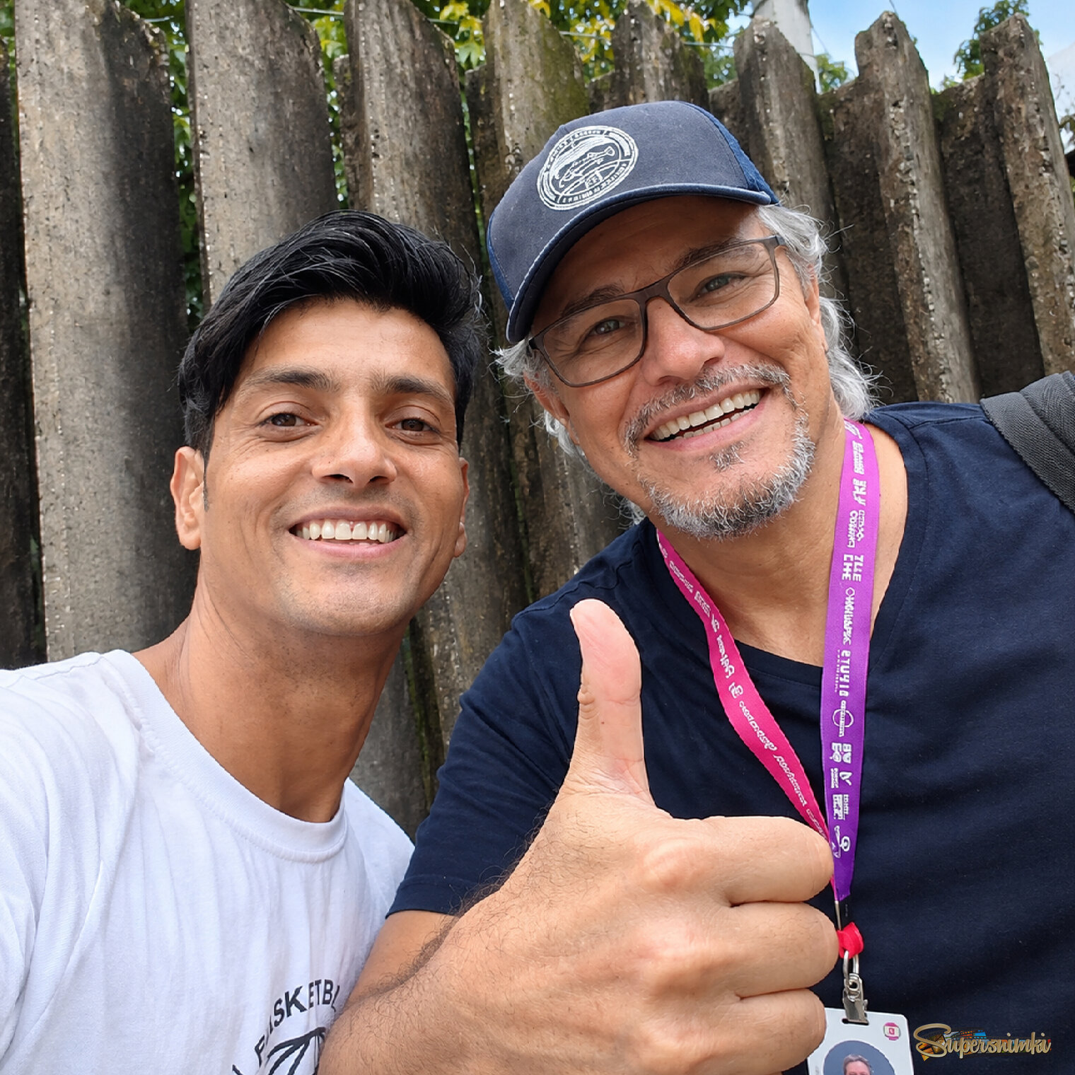 Romero Silva e Edson Celulari na Globo