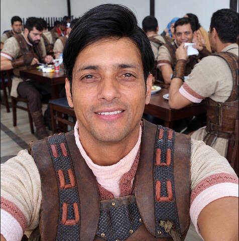 Romero Silva na Globo novela Reis